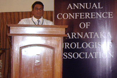 Medical conference presentation
